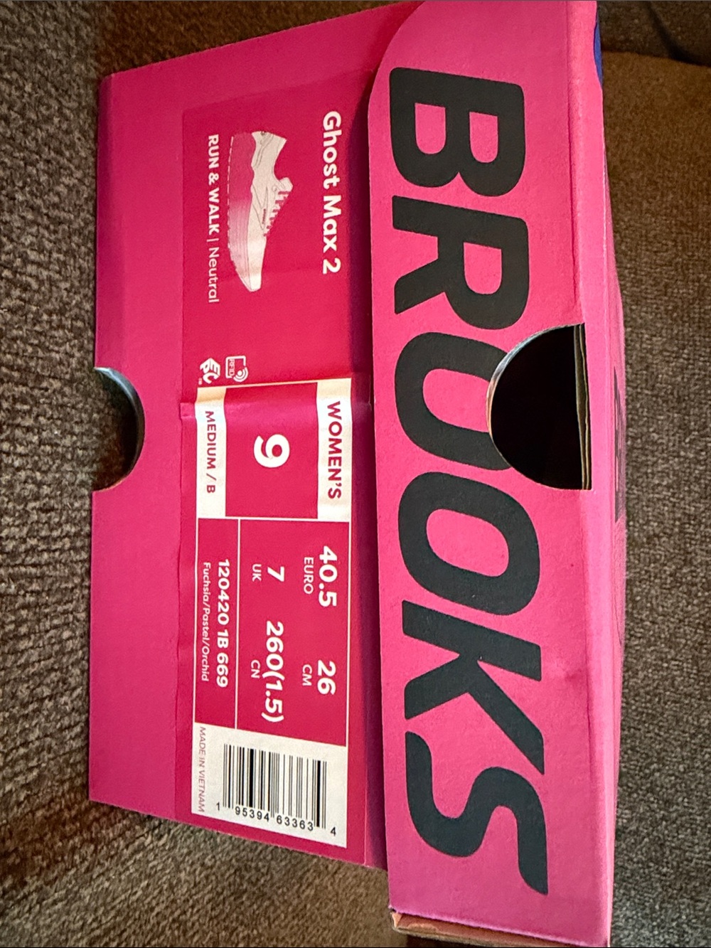 Brooks Ghost Max 2 (NWT) - Picture 4 of 4
